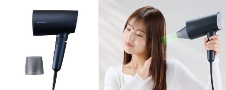 速乾と美髪ケアを両立！テスコム「マイナスイオン ヘアドライヤー」新登場。アトム電器DD熊谷店なら安心価格と充実サポート！