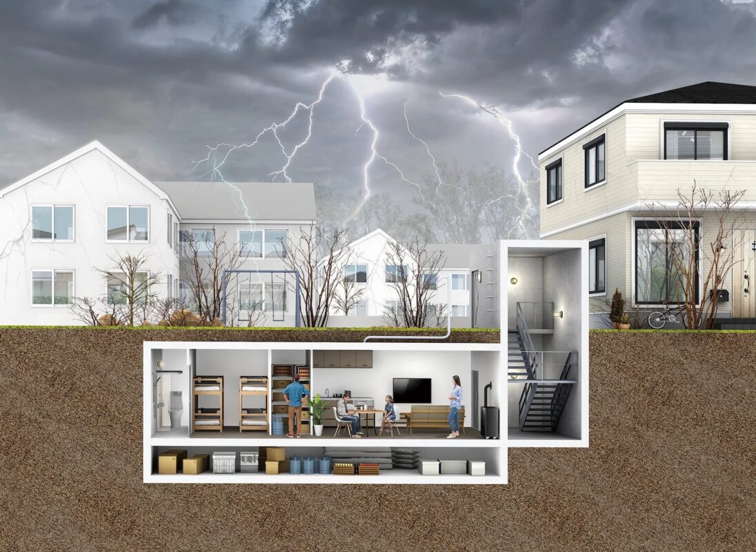 地下シェルターのイメージ