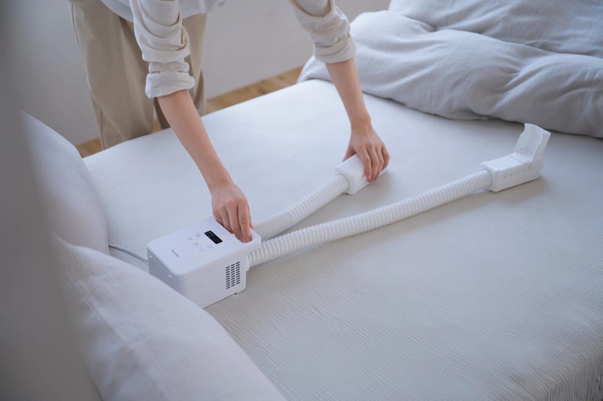 ふとん乾燥機の設置イメージ