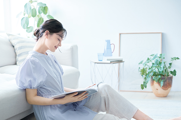 ルームエアコンの冷房イメージ